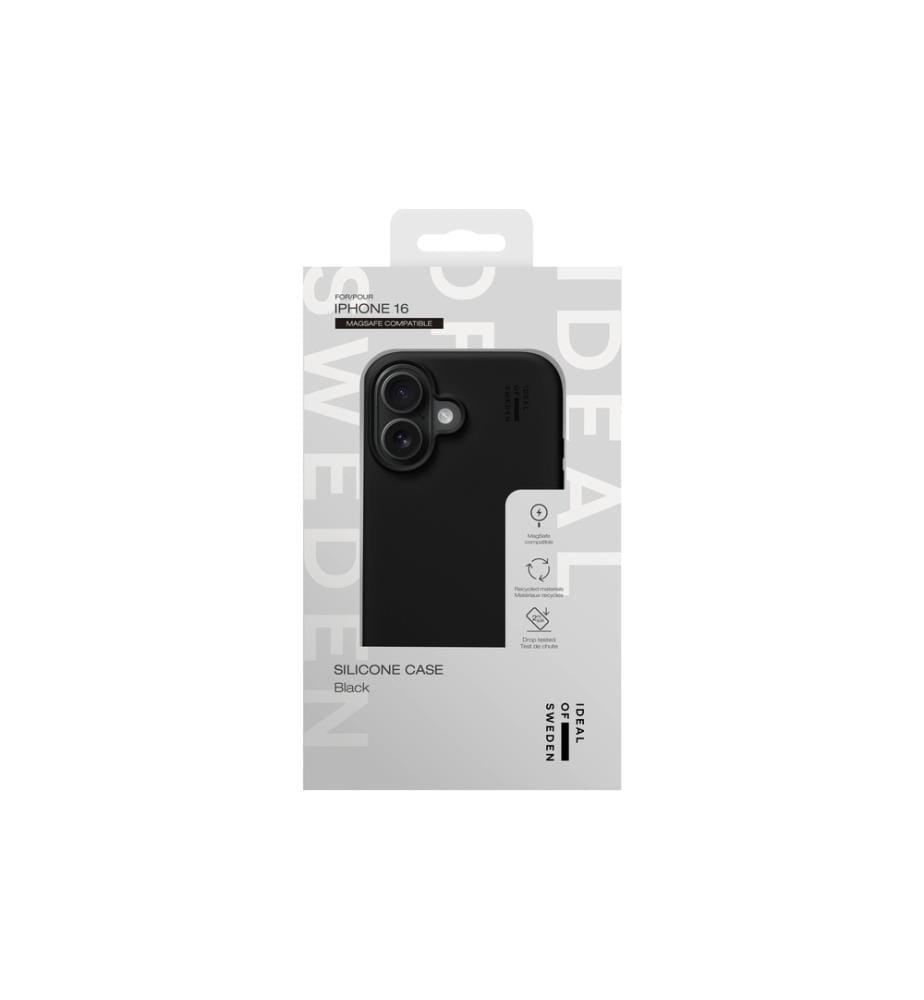 IDEAL OF SWEDEN - Silicone Case MagSafe iPhone 17 Pro Max Black