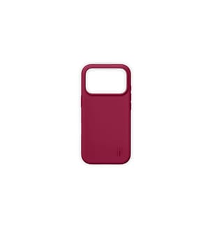 IDEAL OF SWEDEN - Silicone Case MagSafe iPhone 17 Pro Cranberry