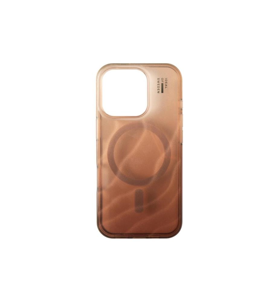 IDEAL OF SWEDEN - Coque arrière Clear Case MagSafe iPhone 17 Mocha Mousse
