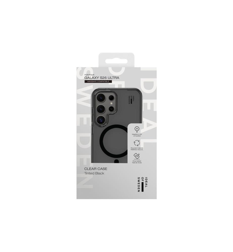 IDEAL OF SWEDEN - Back Cover Clear Galaxy S26 Ultra Tinted Black