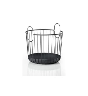 ZONE DENMARK - Aufbewahrungskorb Inu Ø 40.6 cm, Schwarz