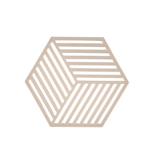 ZONE DENMARK - Dessous de plat Hexagon Beige