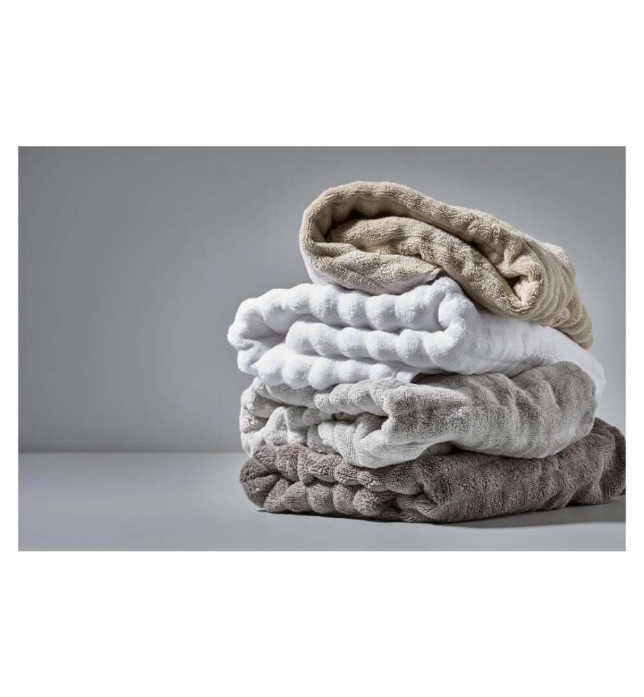 ZONE DENMARK - Handtuch Inu, Bio-Baumwolle, 50 x 100 cm, White