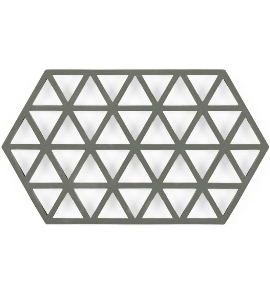 ZONE DENMARK - Dessous de plat Triangles Vert olive