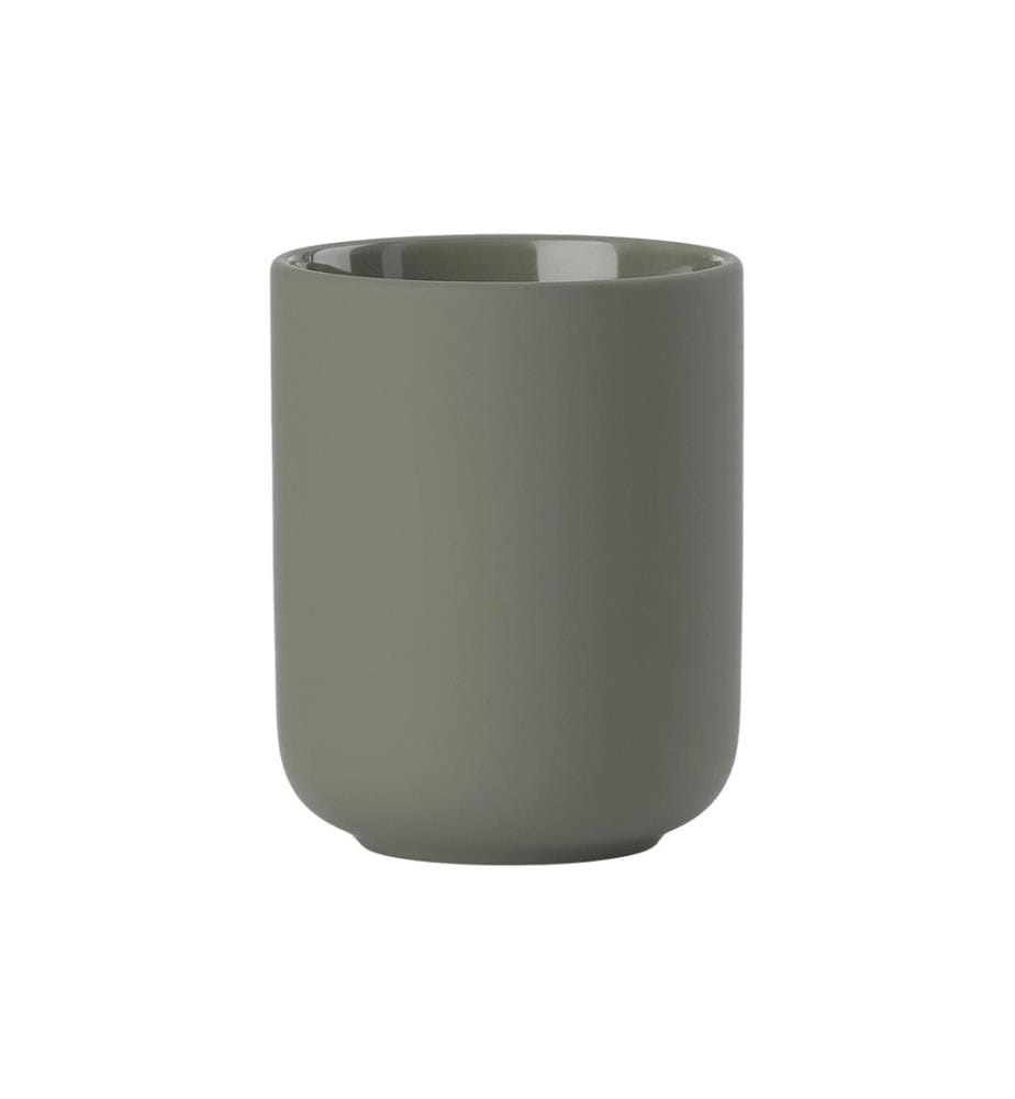 ZONE DENMARK - Zahnputzbecher Ume Olive Green