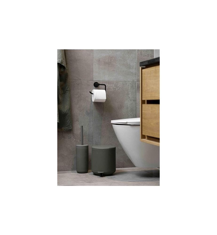 ZONE DENMARK - Toilettenbürste Ume Olive Green, Steingut