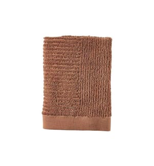 ZONE DENMARK - Handtuch Classic 50 x 70 cm, Terracotta