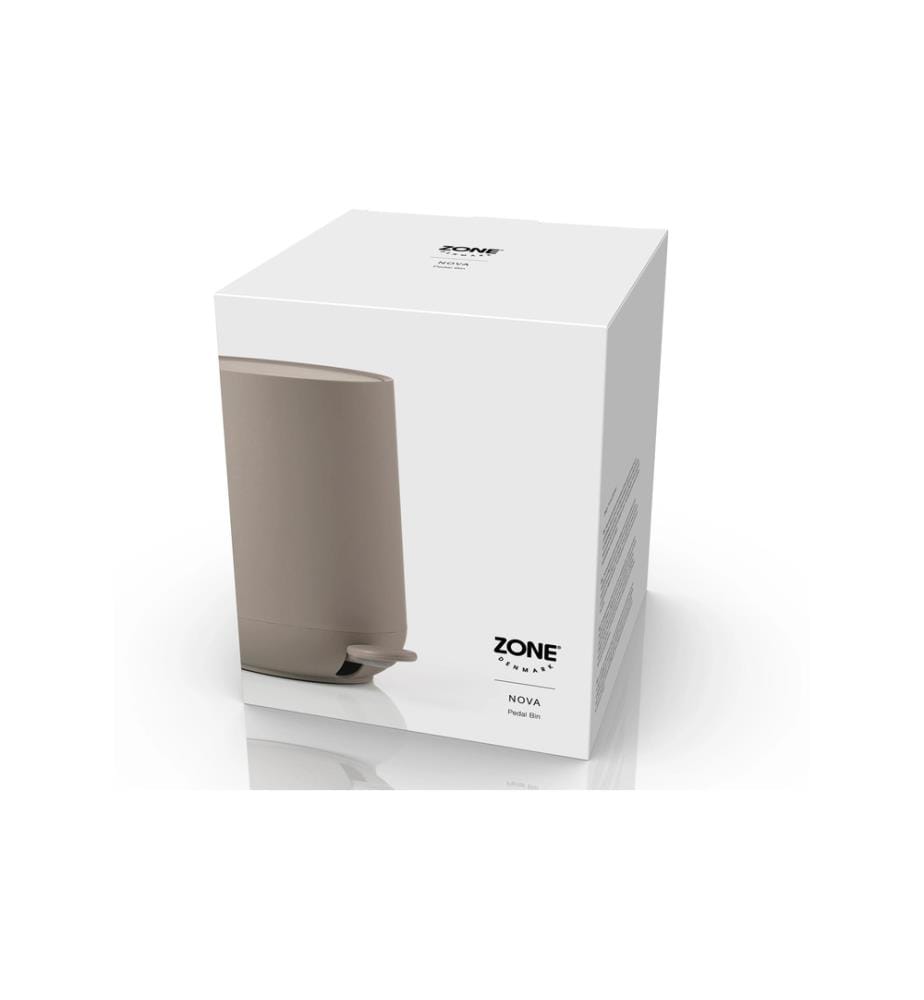 ZONE DENMARK - Treteimer Nova 3 l, Taupe
