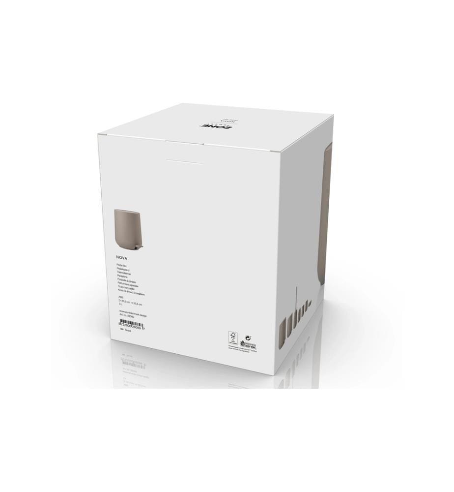 ZONE DENMARK - Treteimer Nova 3 l, Taupe