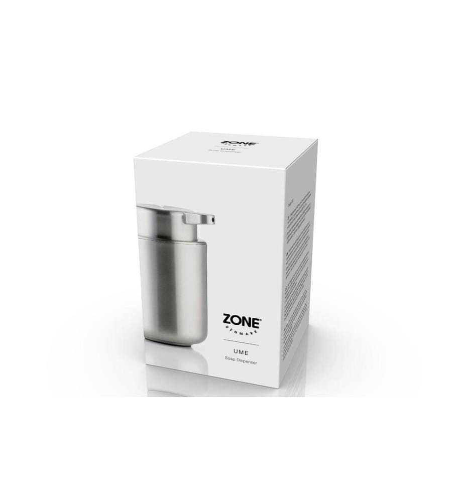 ZONE DENMARK - Distributeur de savon Zone Ume, 0.25 ml, Argenté