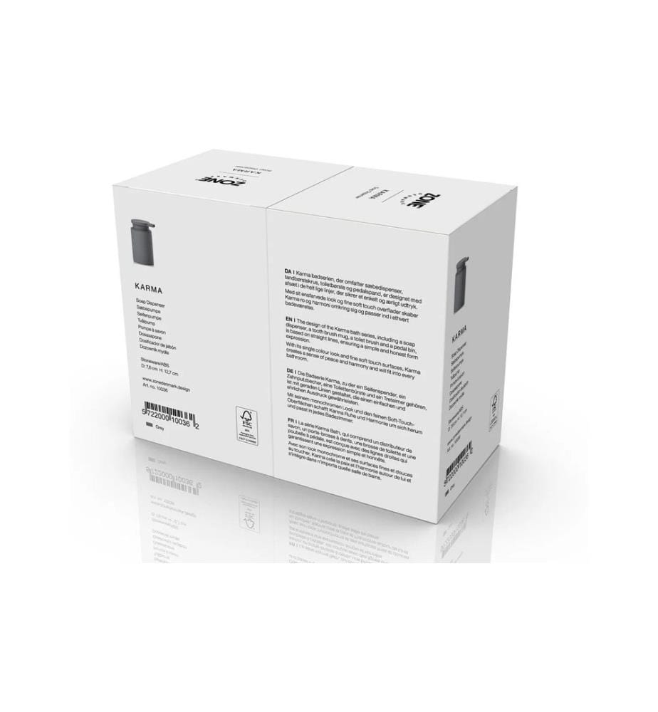 ZONE DENMARK - Seifenspender Karma 250 ml, Grau