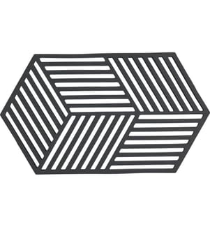 ZONE DENMARK - Dessous de plat Hexagone Noir