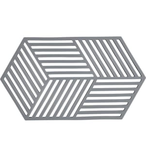 ZONE DENMARK - Dessous de plat Hexagone Gris foncé