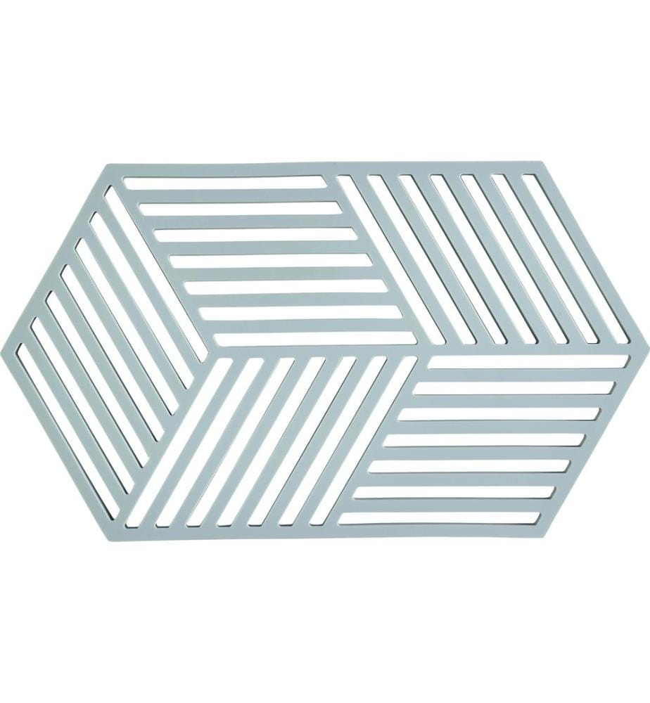 ZONE DENMARK - Topfuntersetzer Hexagon Hellblau