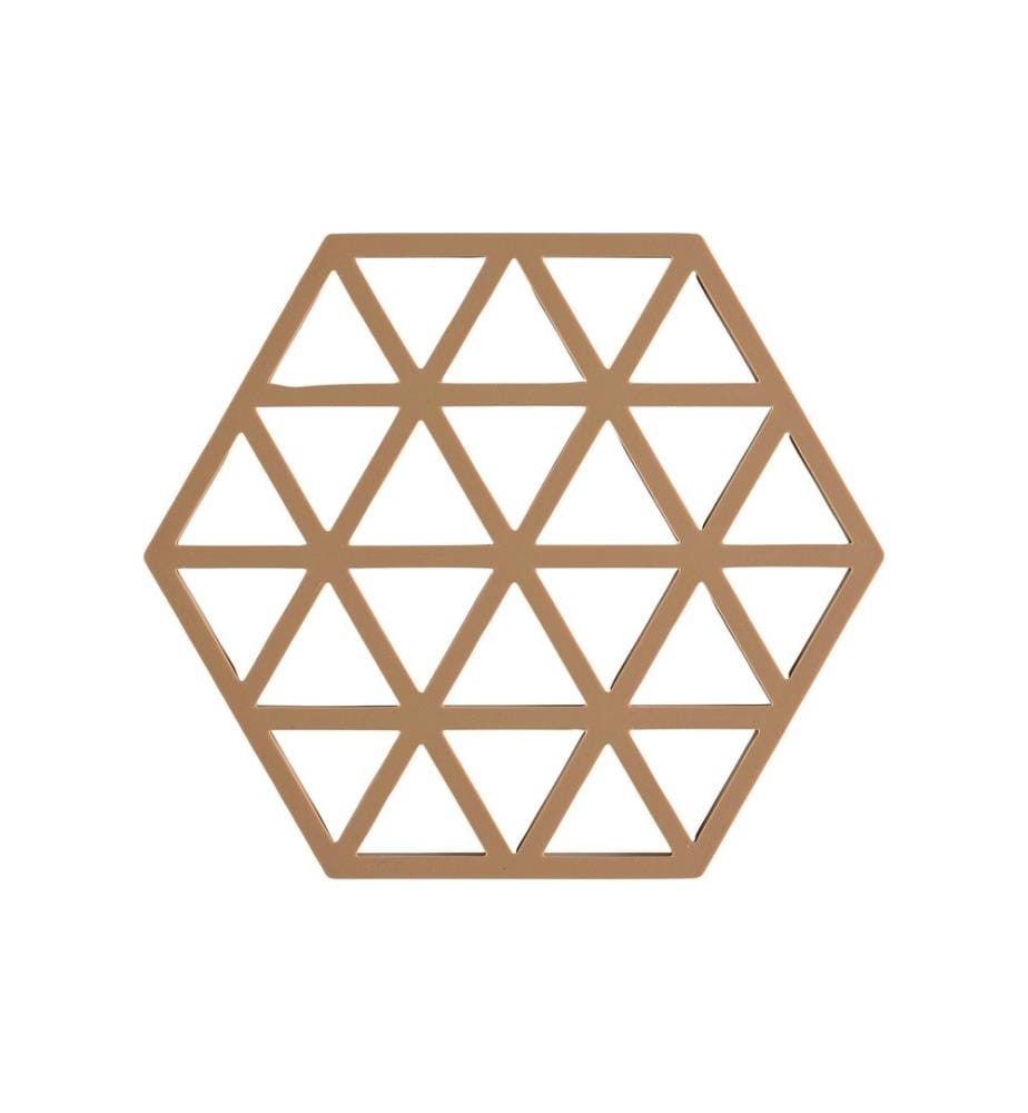 ZONE DENMARK - Topfuntersetzer Triangles Terracotta