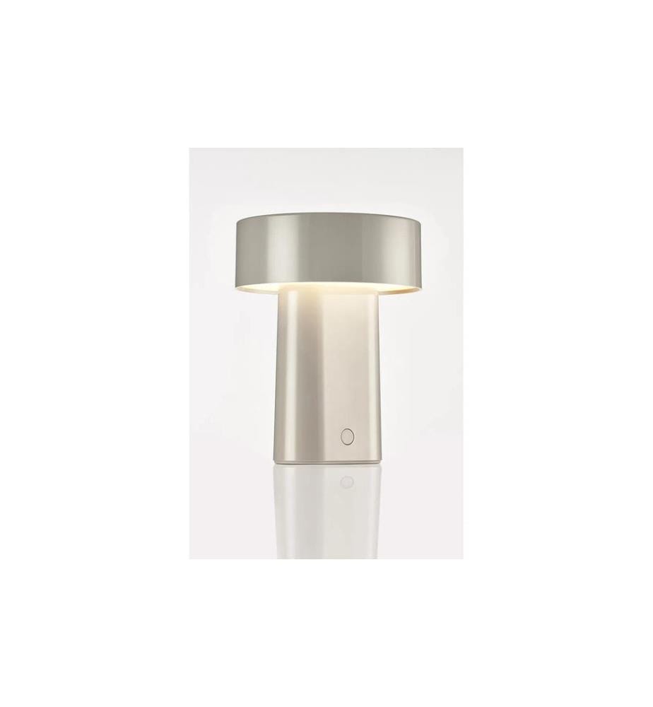 ZONE DENMARK - Lampe de bureau Oblong Argent