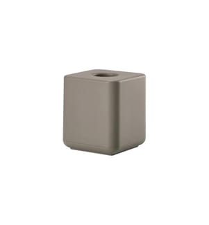 ZONE DENMARK - Boîte à mouchoirs Ume Taupe 13 x 13 cm