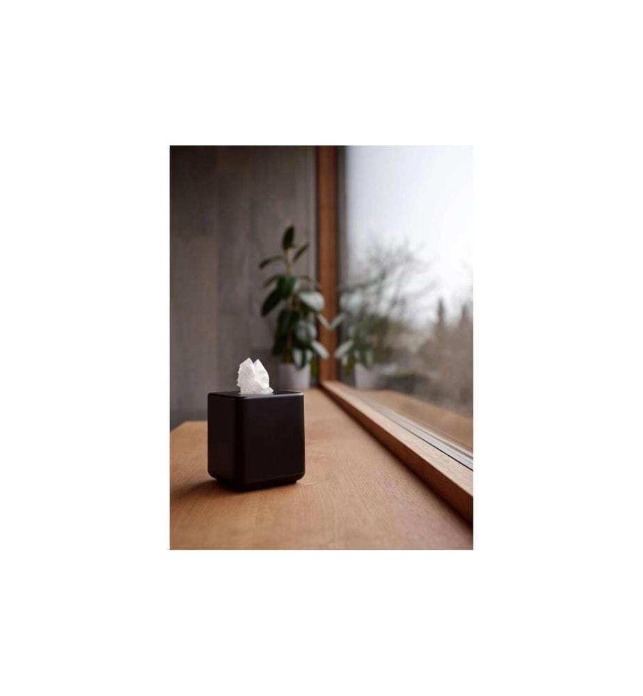ZONE DENMARK - Kosmetiktuchbox Ume Schwarz 13 x 13 cm