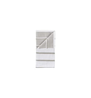 ZONE DENMARK - Duschtuch 70 x 140 cm Weiss/Weich Grau/Eukalyptus