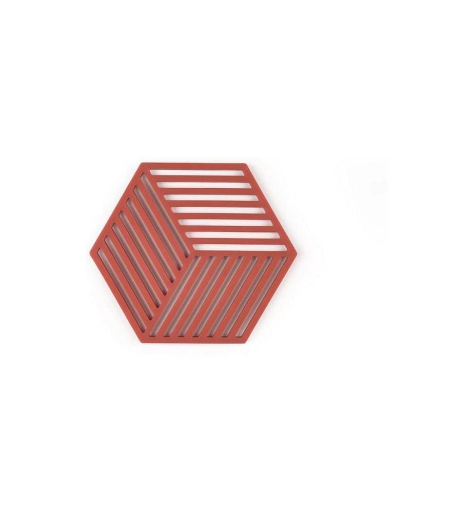 ZONE DENMARK - Topfuntersetzer Hexagon Rot