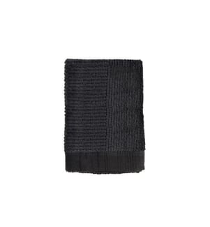 ZONE DENMARK - Handtuch Classic 50 x 70 cm, Schwarz
