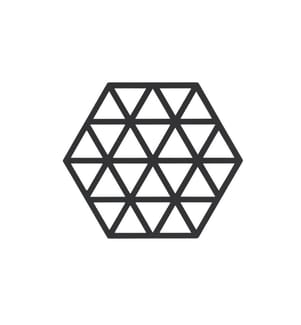 ZONE DENMARK - Dessous de plat Triangle Noir
