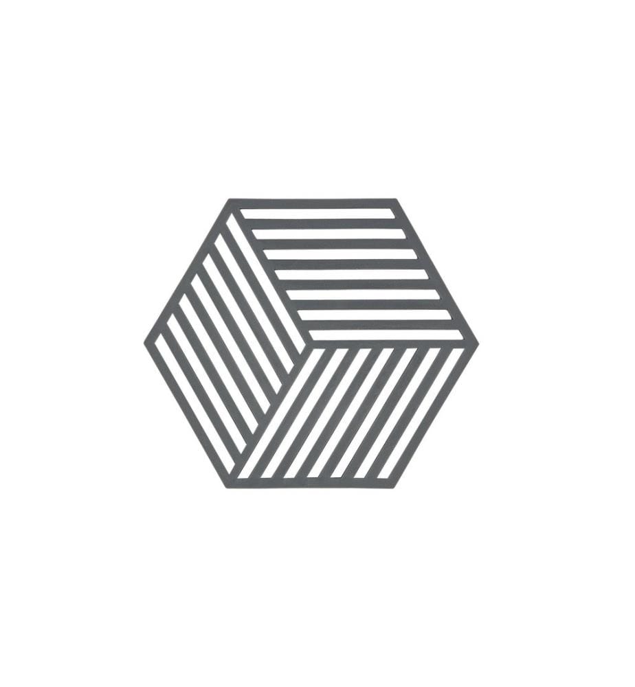 ZONE DENMARK - Topfuntersetzer Hexagon Grau