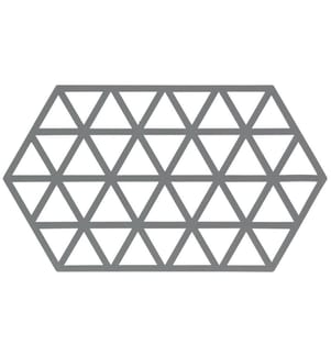 ZONE DENMARK - Dessous de plat Triangles Gris foncé