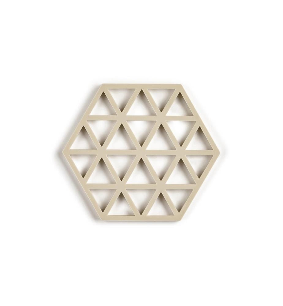 ZONE DENMARK - Topfuntersetzer Triangle Taupe