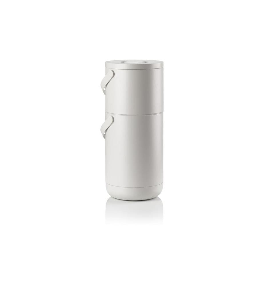 ZONE DENMARK - Abfalleimer Circular 12 l + 22 l, Grau