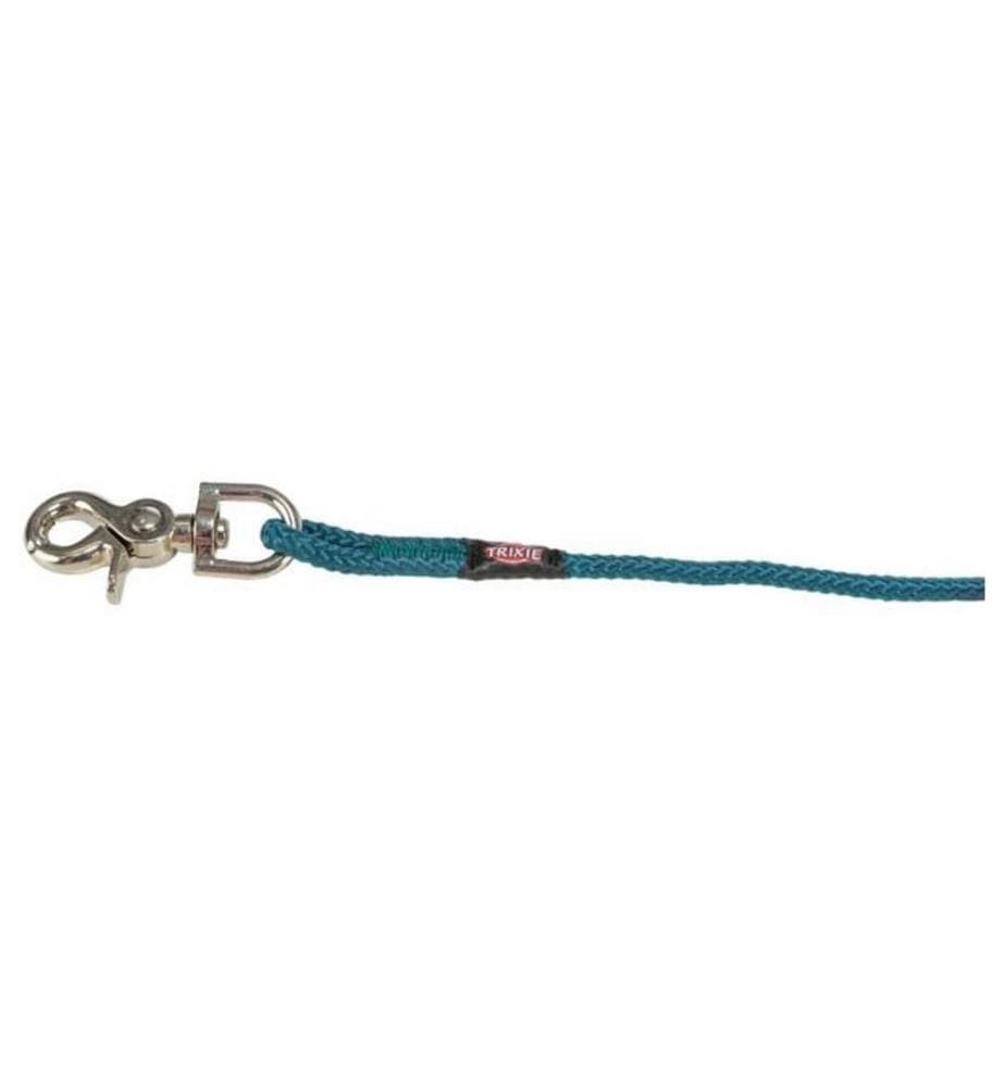 TRIXIE - Longe Trigger-Snap-Hook S-M, 5 m, Pétrole