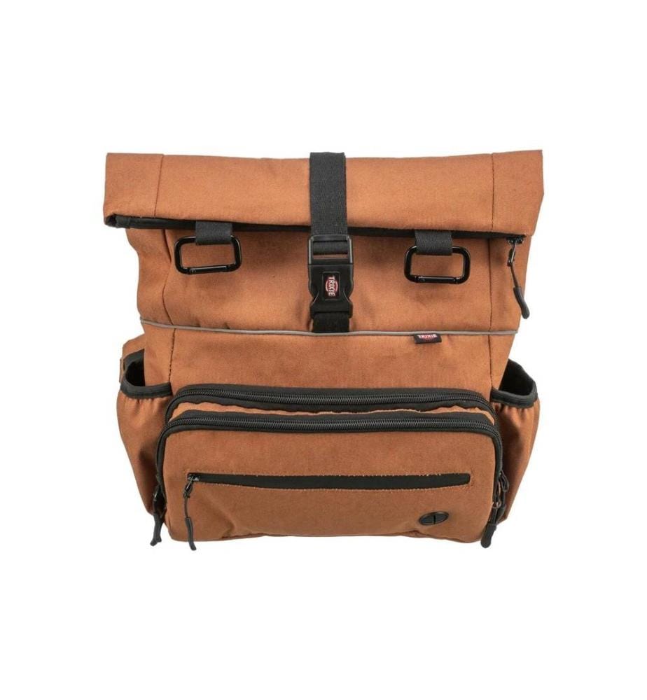 TRIXIE - Rolltop Hüfttasche mit Gurt Braun