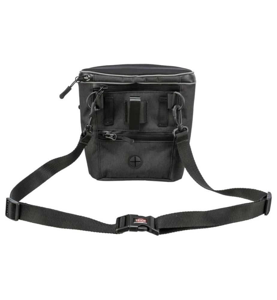 TRIXIE - Snacktasche Duo Treat Grau