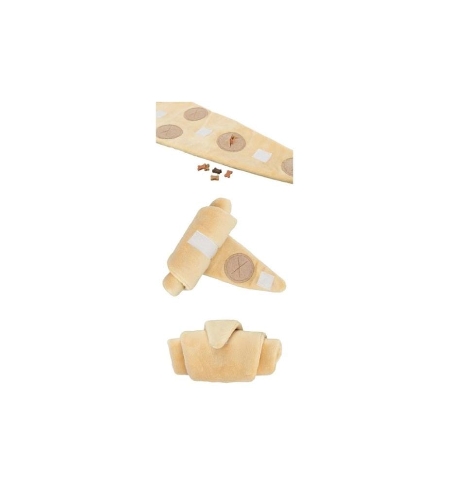 TRIXIE - Hunde-Spielzeug Snack Croissant, Plüsch, 40 cm