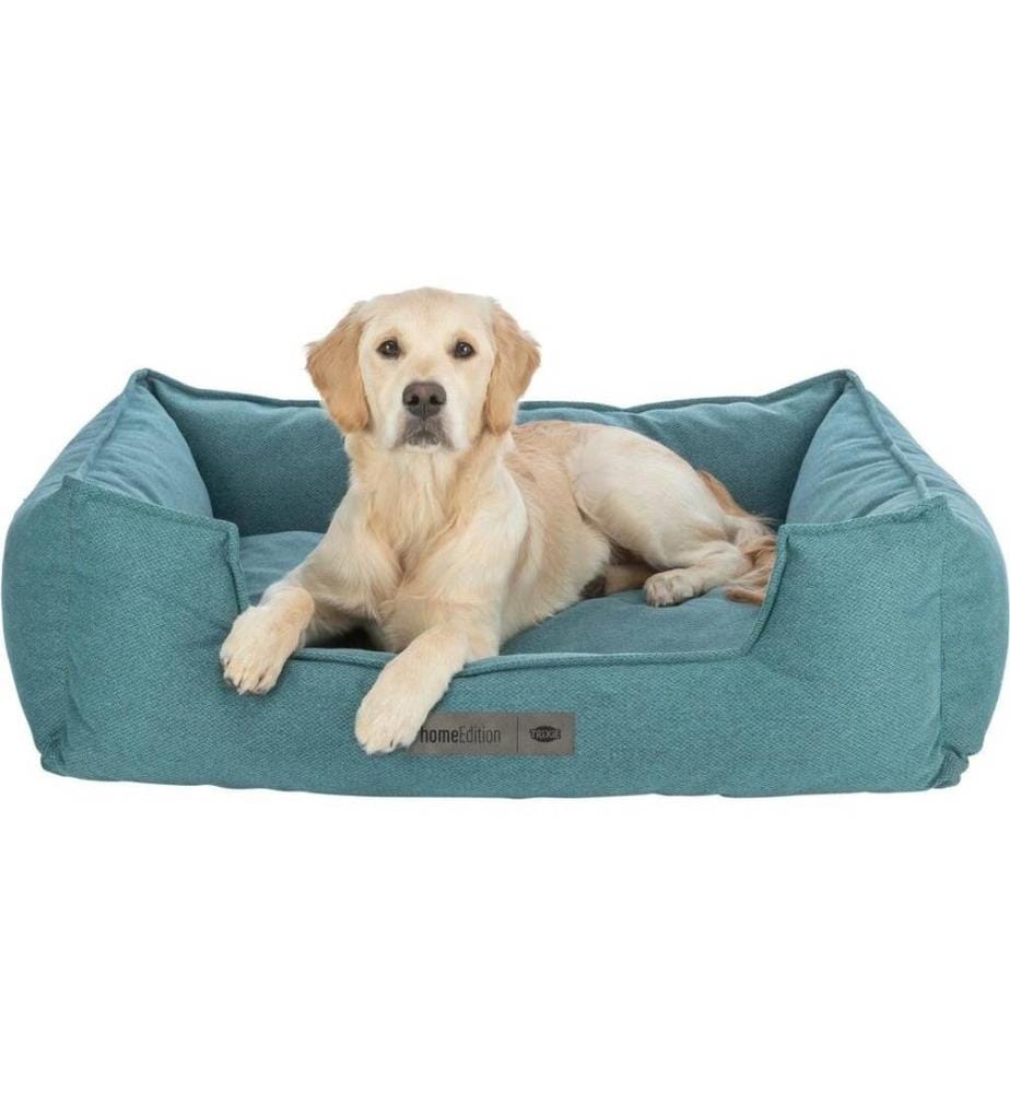 TRIXIE - Hunde-Bett Gano, 100 cm x 80 cm, Petrol