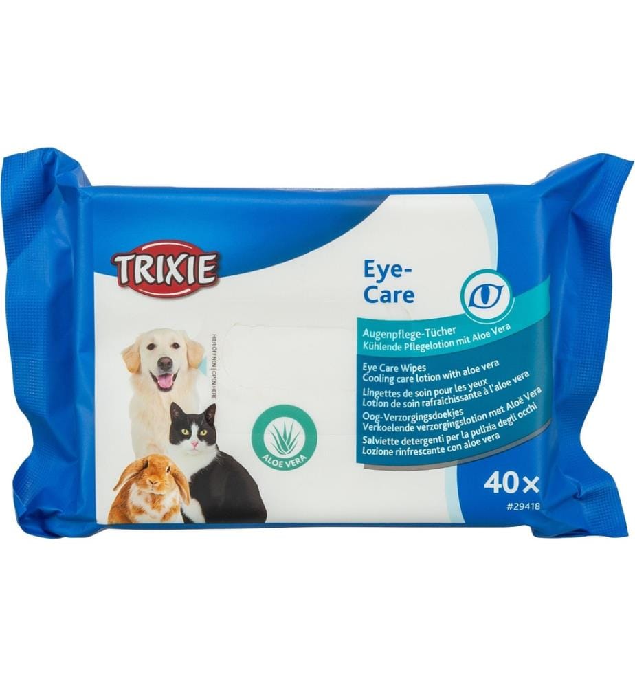 TRIXIE - Augenpflege-Tücher 40 Stück