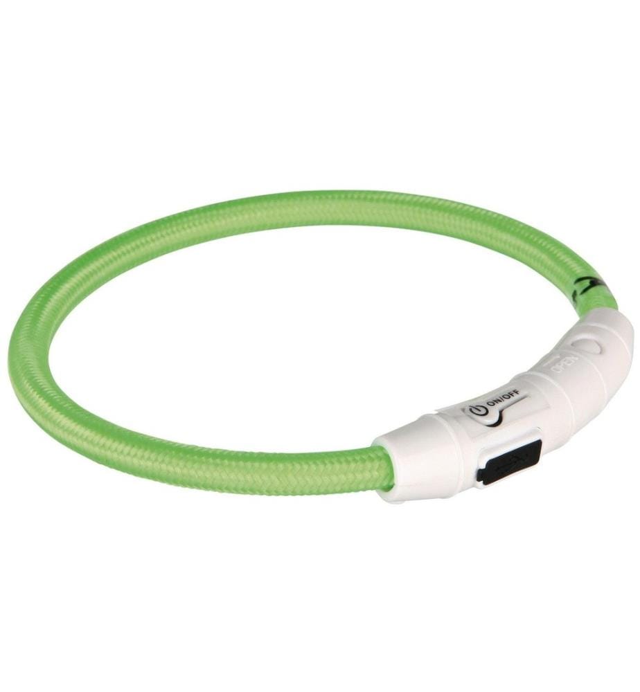 TRIXIE - Leuchtring Safer Life XS-S grün