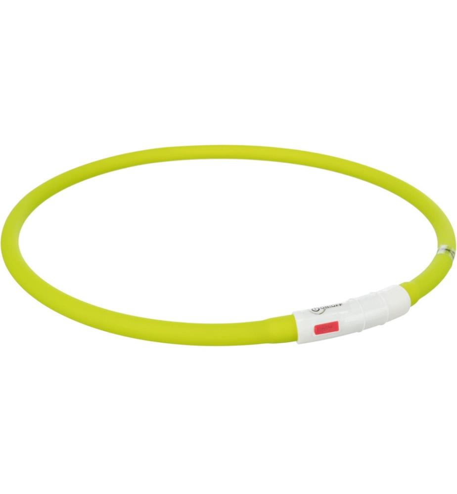 TRIXIE - Leuchtring Flash ø 10 mm / 70 cm, XS – XL Grün
