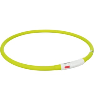 TRIXIE - Leuchtring Flash ø 10 mm / 70 cm, XS – XL Grün