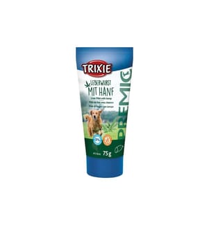TRIXIE - Leberwurst mit Hanf, 75 g