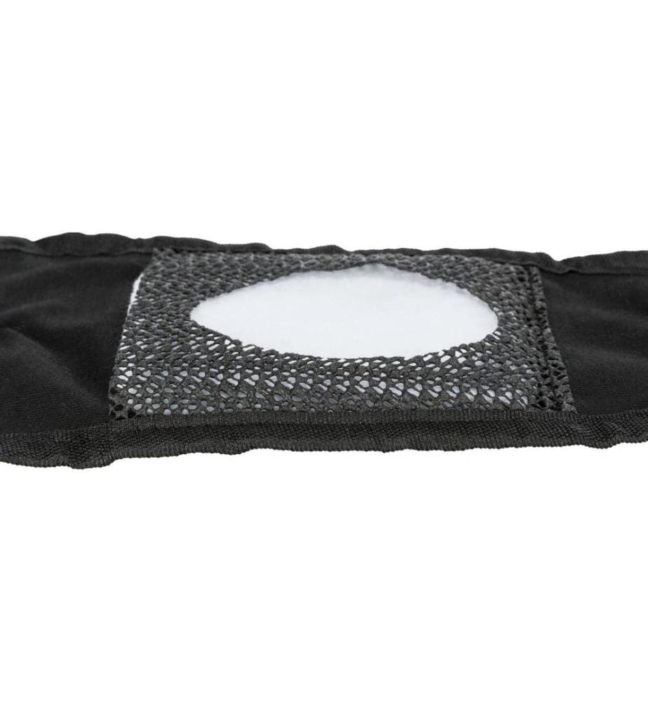 TRIXIE - Hunde-Schutzhöschen de Luxe M, Schwarz, 40-49 cm