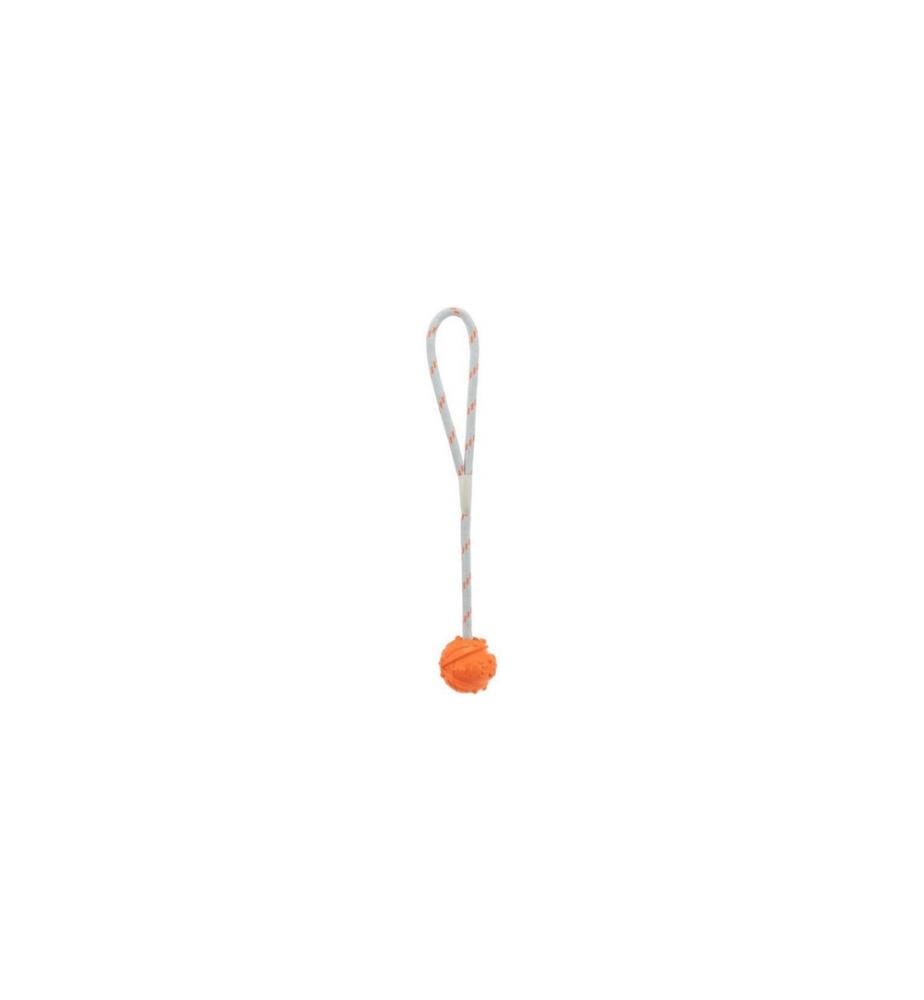 TRIXIE - Schwimmspielzeug Aqua Toy Ball am Seil, ø 4.5 x 35 cm
