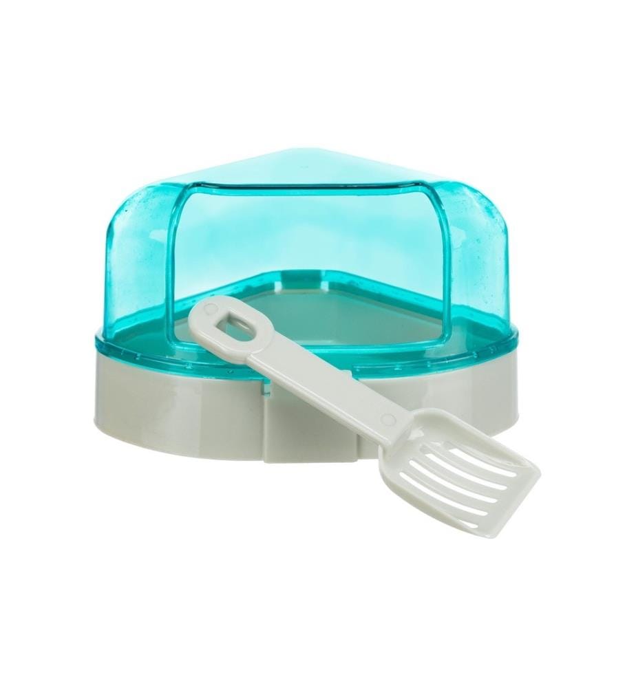TRIXIE - Toiletten mit Dach, 14 × 8 × 11 cm, Assortiert