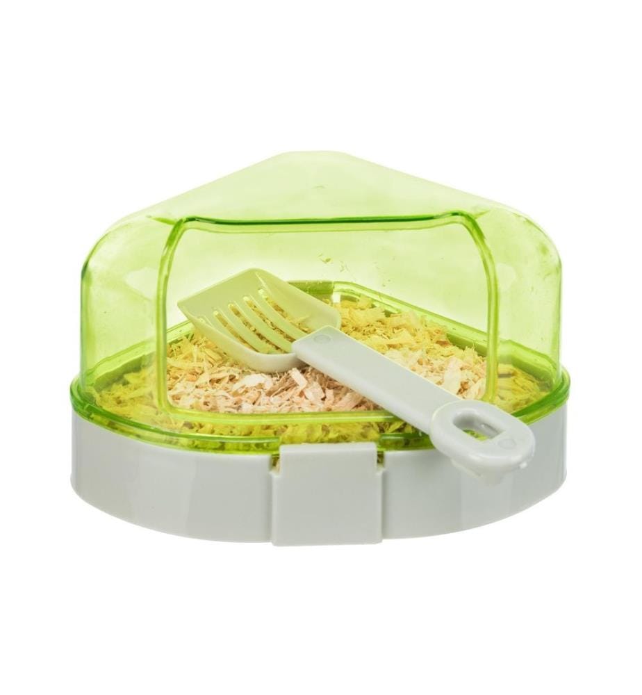 TRIXIE - Toiletten mit Dach, 14 × 8 × 11 cm, Assortiert