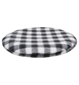 TRIXIE - Coussin chauffant pour micro-ondes, ø 26 cm, noir/blanc