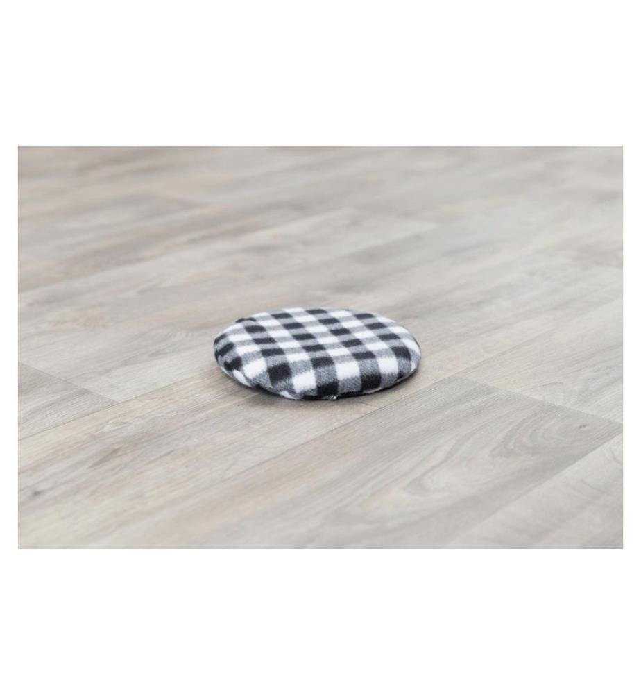 TRIXIE - Coussin chauffant pour micro-ondes, ø 26 cm, noir/blanc