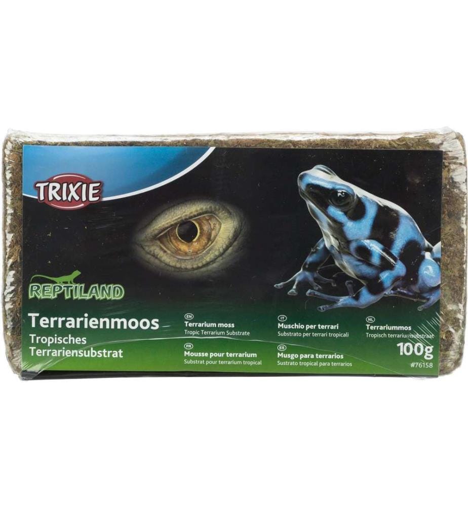 TRIXIE - Substrat de sol Mousse pour terrarium 4.5 l