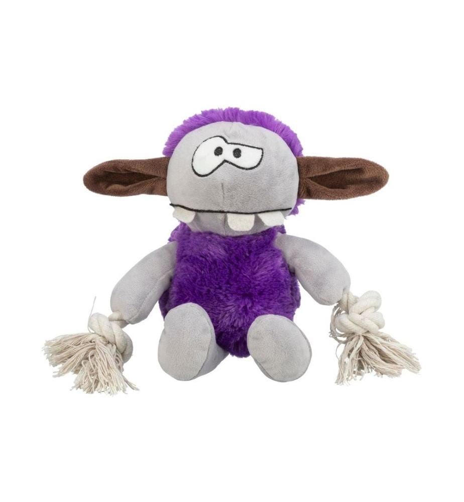 TRIXIE - Hunde-Spielzeug Monster, 32 cm, Lila