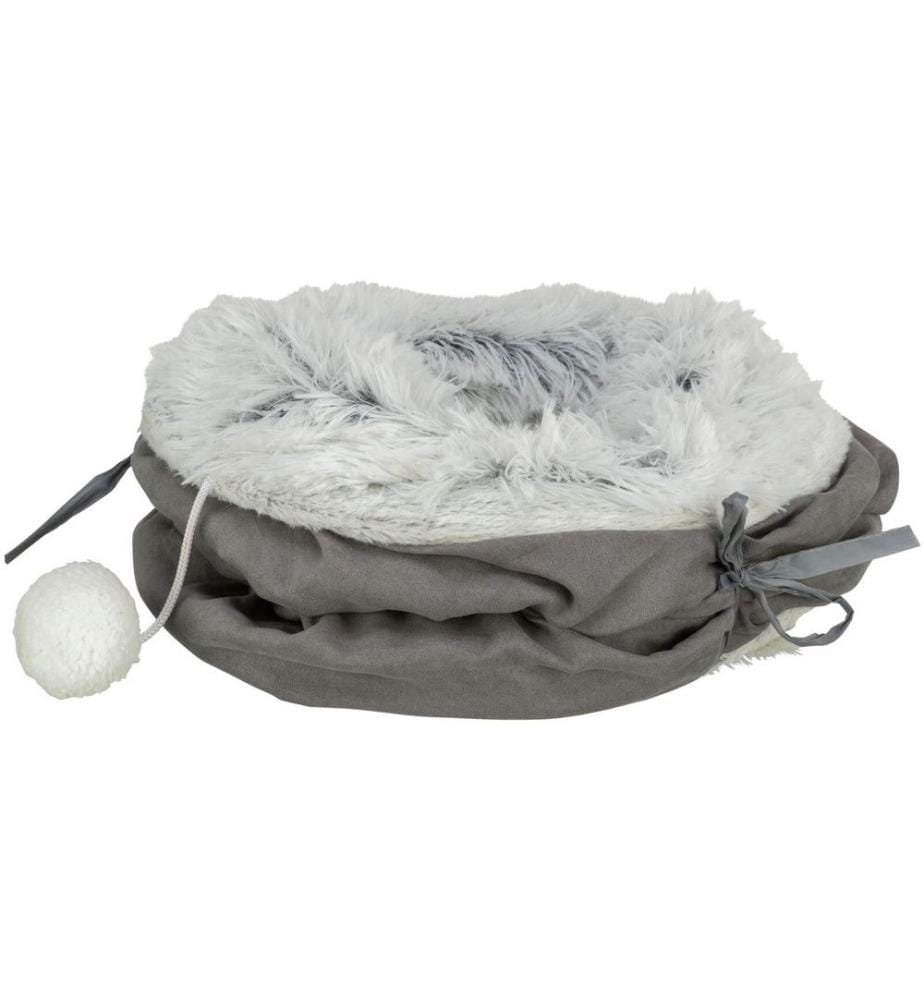 TRIXIE - Katzen-Spieltunnel Harvey, ø 27 × 116 cm, Grau