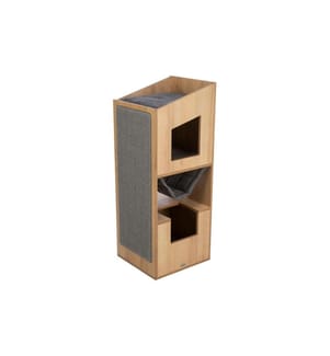 TRIXIE - Cat Tower CityStyle, 105 cm, Braun/Grau